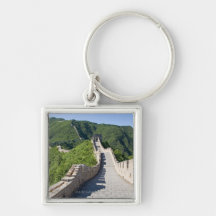La Gran Muralla de China en Pekín, China Llavero Personalizado
