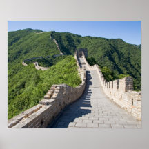 La Gran Muralla de China en Pekín, China Posters