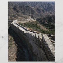 La Gran Muralla de China, Pekín, China Tarjetón