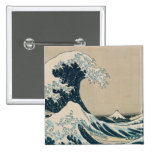 La gran onda de Kanagawa Pins