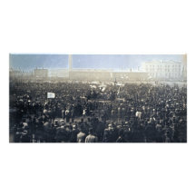 La gran reunión del Chartist sobre el campo común  Tarjetas Personales