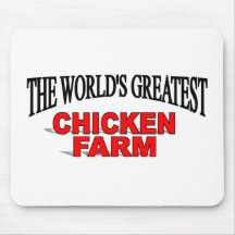 La granja del pollo más grande del mundo tapetes de raton