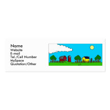 La granja plantillas de tarjetas personales