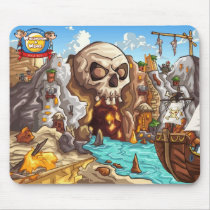 La guarida del pirata alfombrillas de raton 