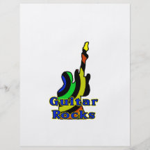 la guitarra oscila colores silenciados tarjetas publicitarias