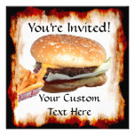 La hamburguesa 'n fríe la invitación