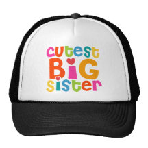 La hermana grande más linda gorros  