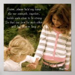 , La hermana, lleva a cabo por favor mis handAs nu Poster