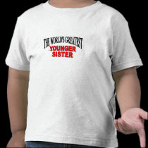La hermana más joven más grande del mundo camisetas