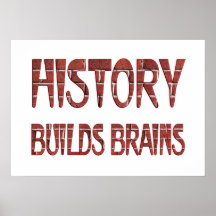 La historia construye cerebros poster