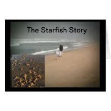 La historia de las estrellas de mar felicitacion 
