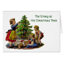 La historia del árbol de navidad felicitacion 