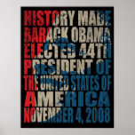 La historia hizo el poster