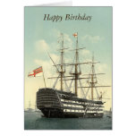 La HMS Victory personalizó la tarjeta de felicitac