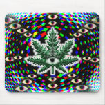 La hoja observa Mousepad