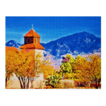 La iglesia de Santa Ana y la postal de Santa Ritas