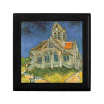 La iglesia de Vincent van Gogh cajas de regalo