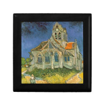 La iglesia de Vincent van Gogh Caja De Joyas