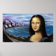 La impresión de Mona Lisa Impresiones
