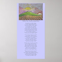 La impresión del poema mima a manera - por Abram J Posters