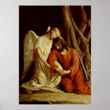La impresión o el poster dolorosa