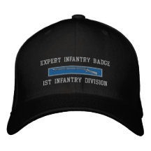 La infantería experta Badge Gorra Bordada