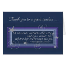 LA INFLUENCIA DEL PROFESOR FELICITACIÓN