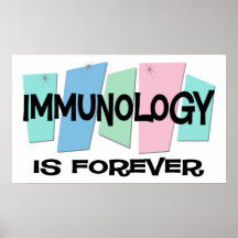 La inmunología es Forever Posters