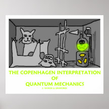 La interpretación de Copenhague de los mecánicos d Posters