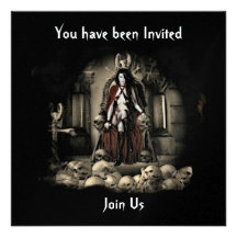La invitación 1 de Halloween del vampiro de la cus