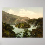 La isla de Ellen, lago Katrine, Trossachs, Escocia Posters