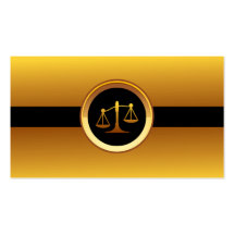 La justicia del oro escala la tarjeta de visita de