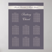 La lavanda de Shabbychic raya la carta del asiento Posters