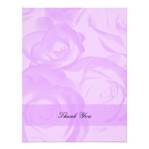 La lavanda Quinceanera le agradece invitación invitaciones