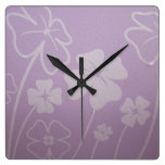 La lavanda registra el reloj retro del sitio de ch