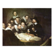 La lección de la anatomía del Dr. Nicolaes Tulp. Invitacion Personalizada
