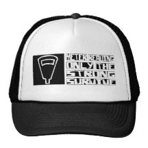 La lectura de contador sobrevive gorros  