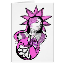 La libertad es diva rosada tarjetas