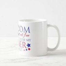 La libertad no está libre tazas de café
