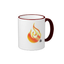 la llama del Espíritu Santo Tazas