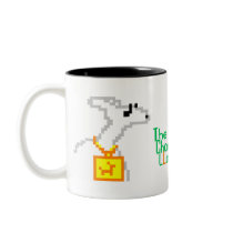 La llama encantada taza de café