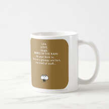 "La lluvia de la danza de Joe del mahoney MJ1532"  Taza De Café