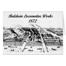 La locomotora de Baldwin funciona la tarjeta de no