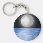 La luna riega llavero
