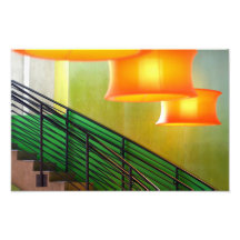 La luz sobre las escaleras fotografía  