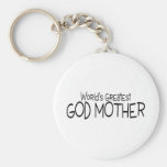 La madre más grande de dios de los mundos llavero personalizado