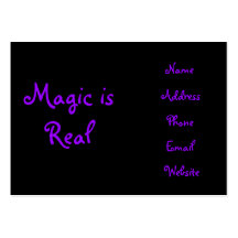La magia es tarjetas del Real-negocio Tarjetas De Negocios