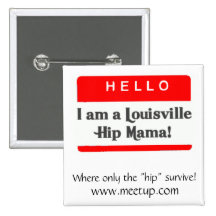 La mamá Button de la cadera de Louisville - modifi Pin