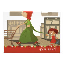 La mamá de la sari invita invitaciones