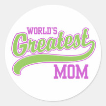 La mamá más grande del mundo etiqueta